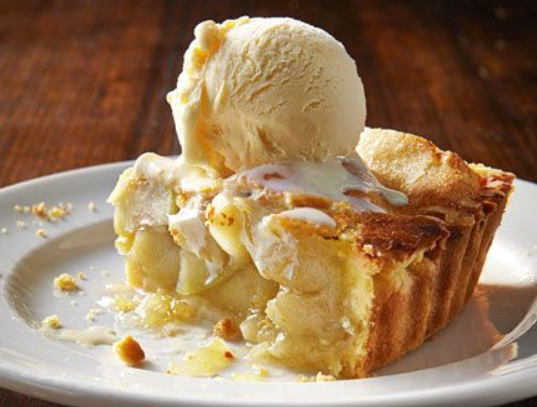 Apple Pie with Ice Cream
