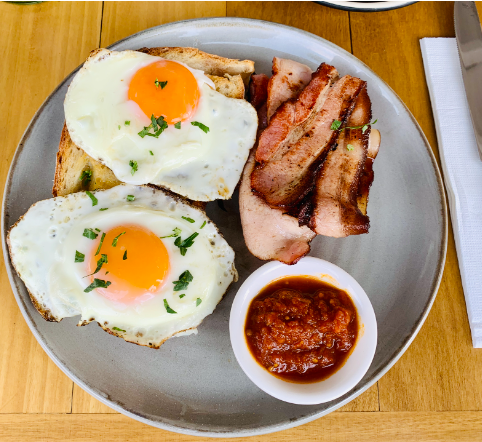 Bacon &amp; Egg On Toast