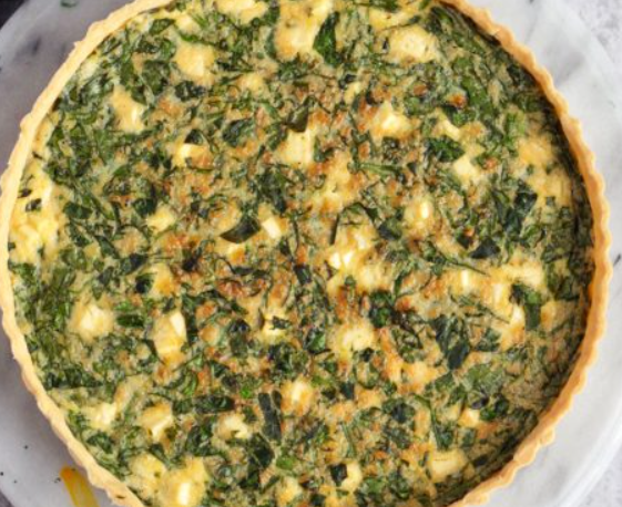 Spinach &amp; Fetta Quiche