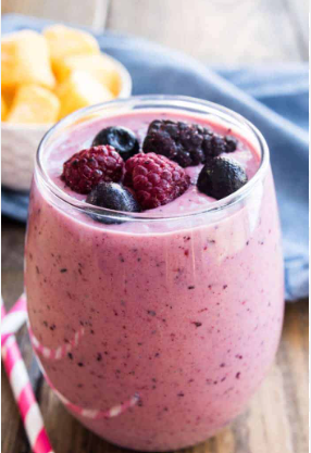 Strawberry, Mango, Raspberries, Goji Berries